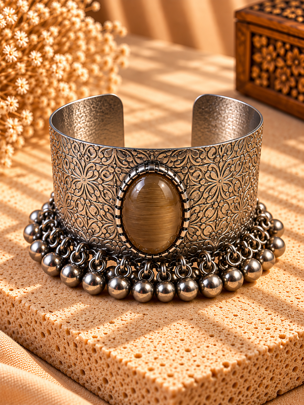 Earthen Stone Cuff