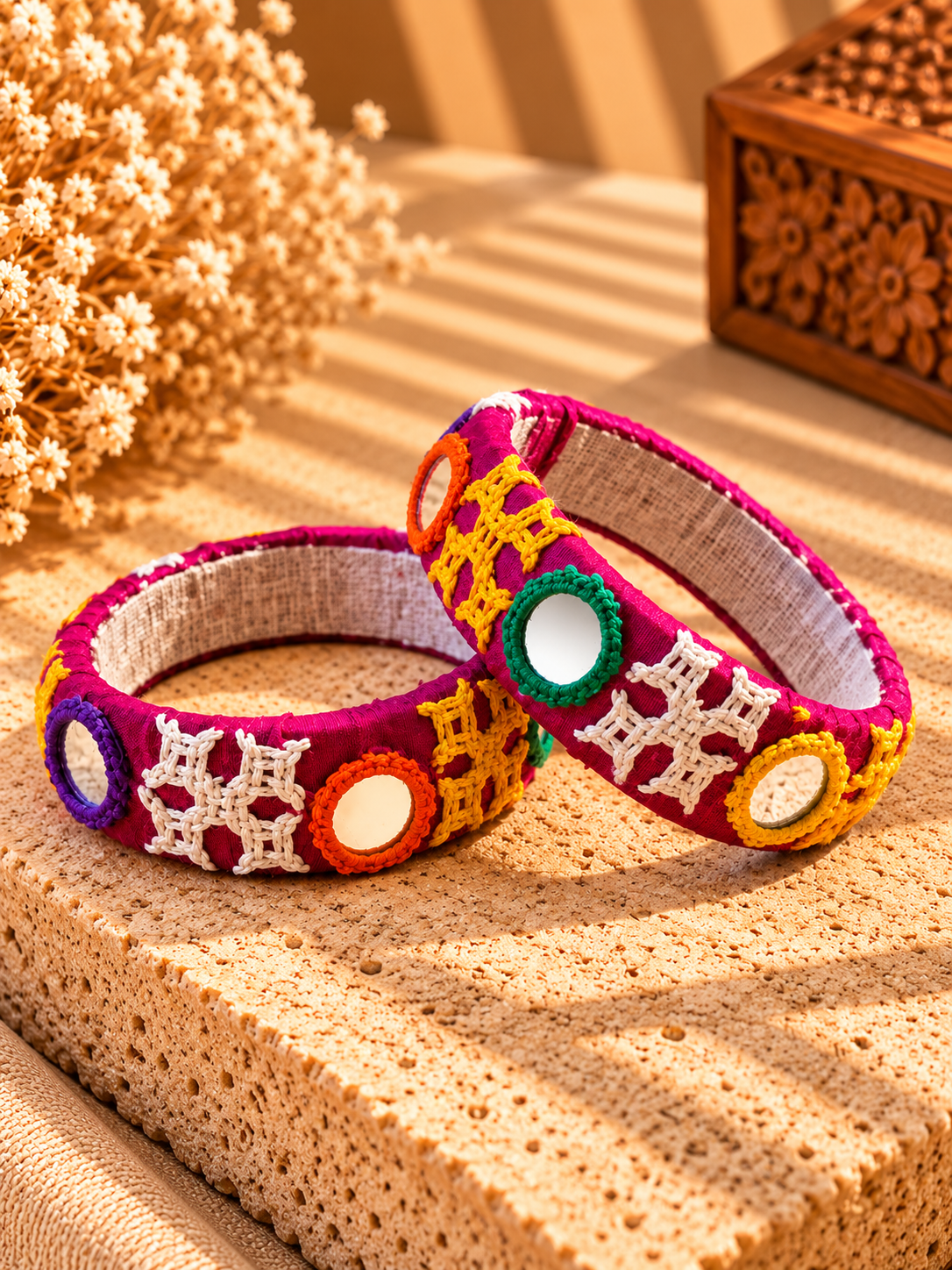 Phool Bangle Set