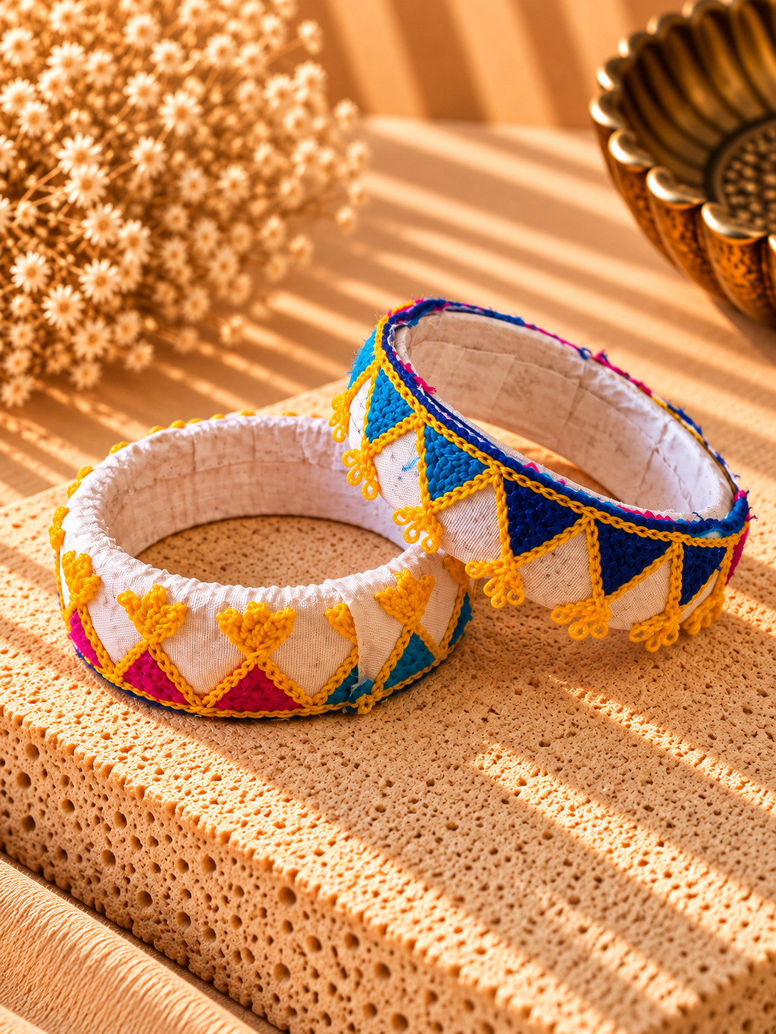 Mosaic Bangle Set