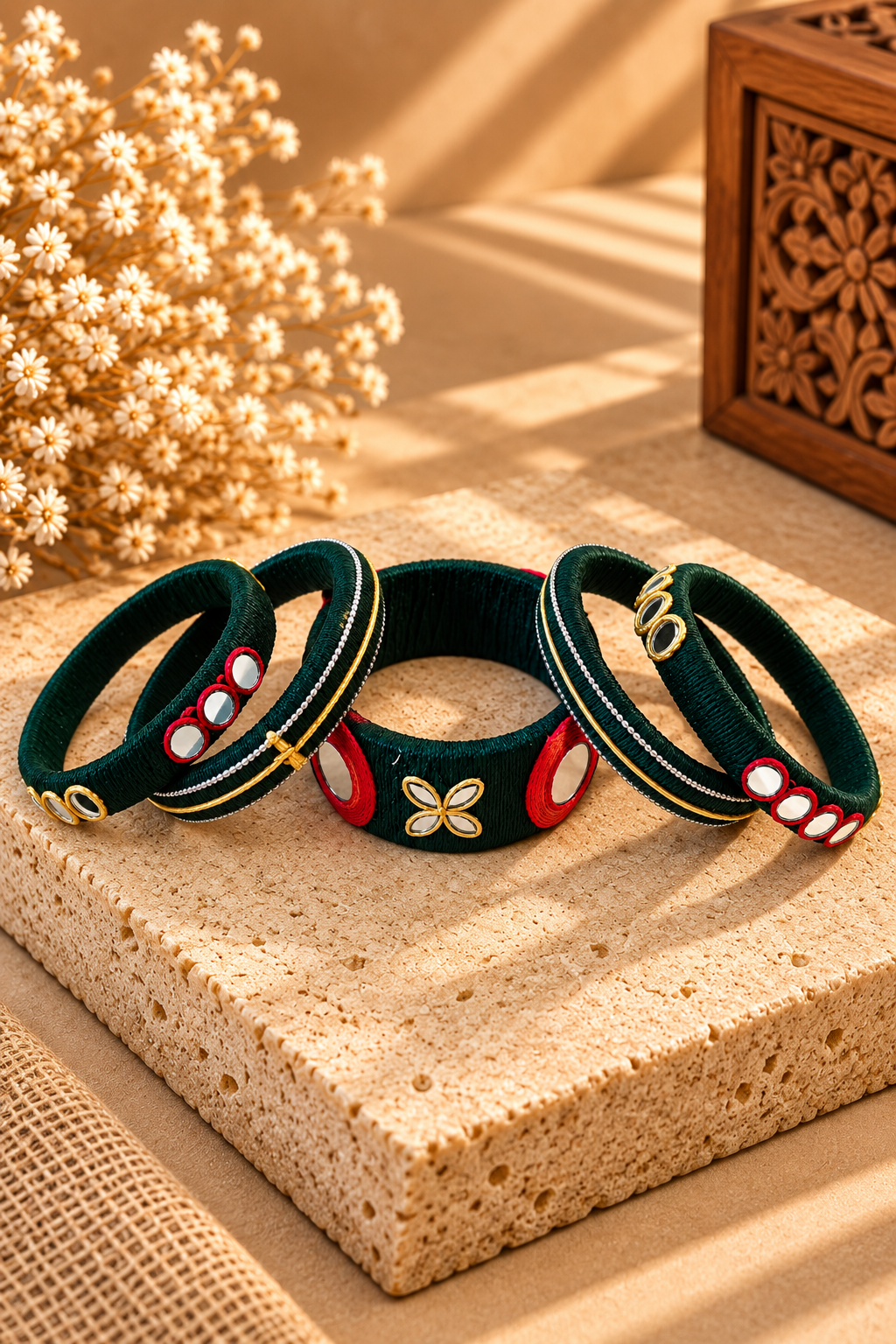 Vanmala Bangle Set