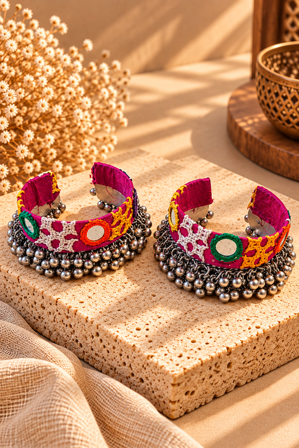 Meenakari Cuffs