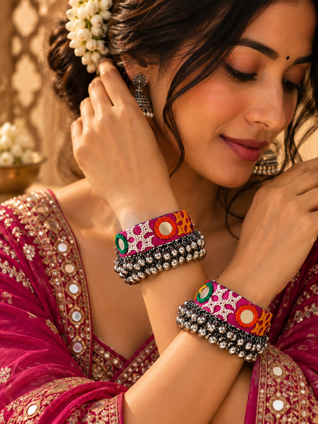 Meenakari Cuffs