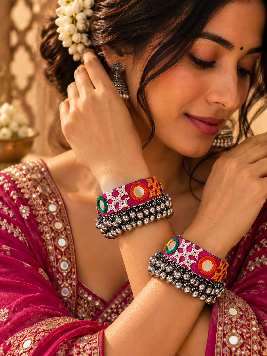 Meenakari Cuffs